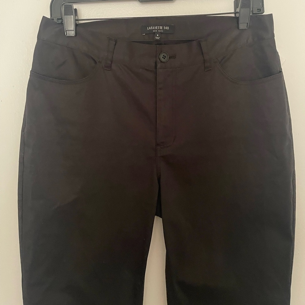 Lafayette 148 black pant size 6 - Picture 3 of 5